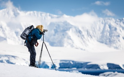 Antarctica - 'Basecamp' - gratis kamperen, kajakken, sneeuwschoenwandelen/wandelen, bergbeklimmen, fotoworkshop